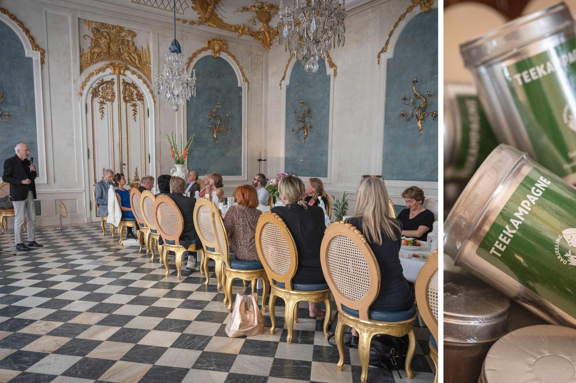 Zahlreiche Gäste waren gekommen, um mit dem Jubilar zu feiern.