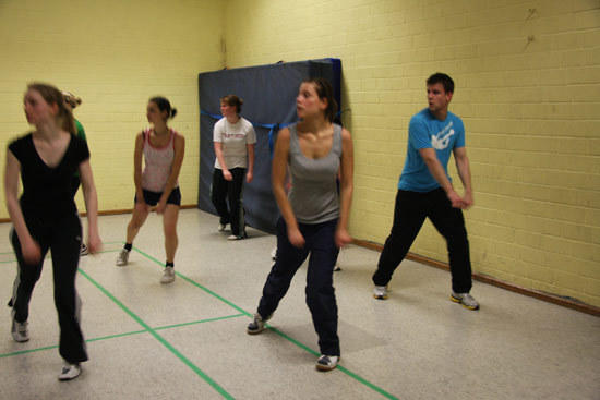 Campusleben-Reporter Jan Hambura beim "Wäschewaschen"