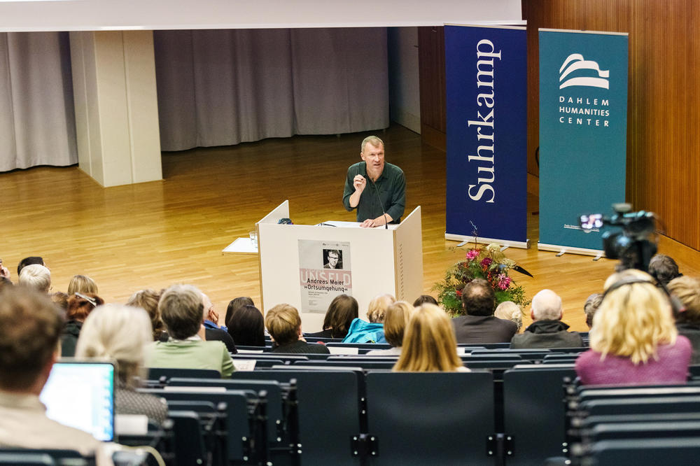 Der Suhrkamp Verlag war Andreas Maiers Sehnsuchtsort als Autor.