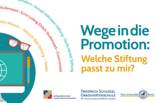 Wie laufen die Auswahlgespräche ab? Passe ich in das Profil der Stiftung? Diese und weitere Fragen können bei den Online-Veranstaltungen gestellt werden.