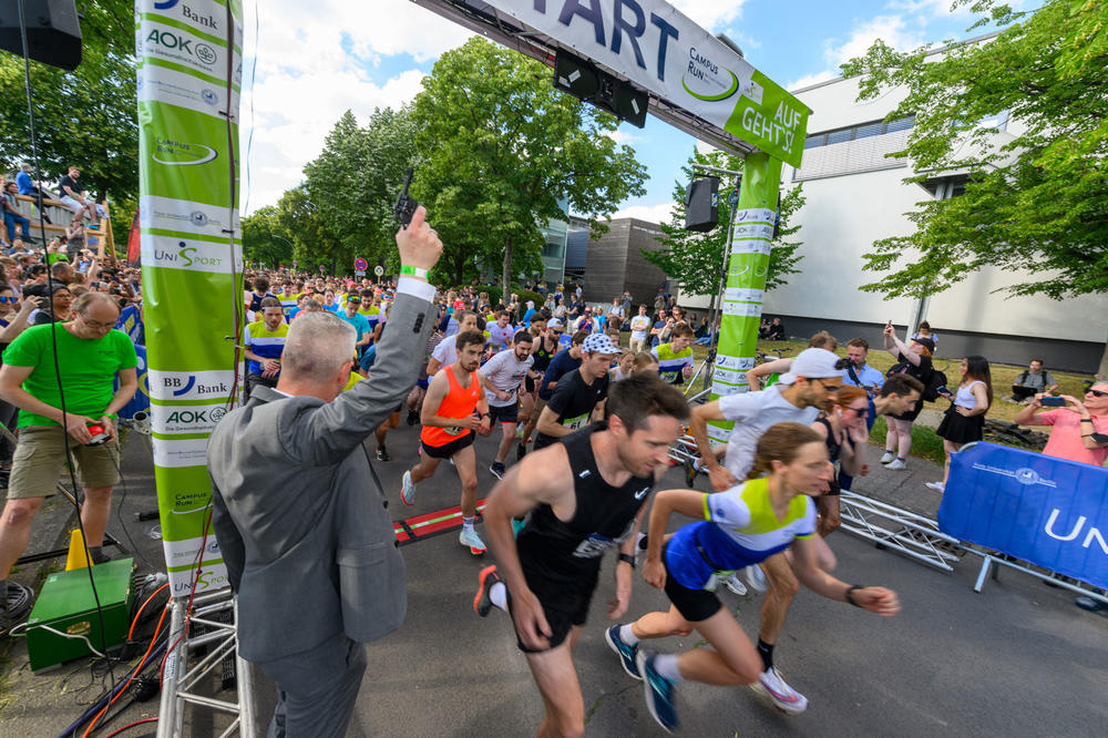Start frei zum Campus Run und fürs Sommerfest der Freien Universität Berlin.