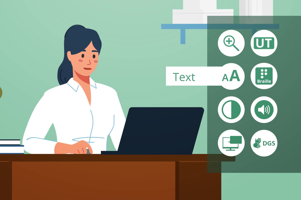 Schon kleine Handgriffe können in der digitalen Lehre einen großen Beitrag zur Barrierefreiheit leisten.