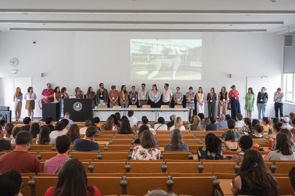 Welcome event for the 2025 International Staff Training Week