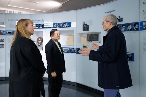 Unterwegs im Henry-Ford-Bau