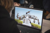 Strategisch gut organisiert: Ein Team vom Heinrich-Hertz-Gymnasium hat ein Spiel über einen Ameisenstaat entwickelt.
