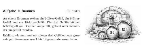 Können Sie die Aufgabe 1 in der Klassenstufe 7 bis 8 lösen?