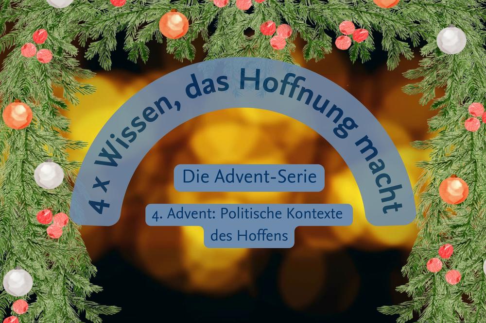 Warum wir selbst dafür verantwortlich sind, dass sich unsere Hoffnungen erfüllen, erläutert Jakob Huber.