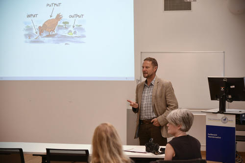 Marcus Doherr, Leiter des Instituts für Veterinär-Epidemiologie und Biometrie an der Freien Universität ist einer der Auftraggeber beim Projekt Lab2Venture.