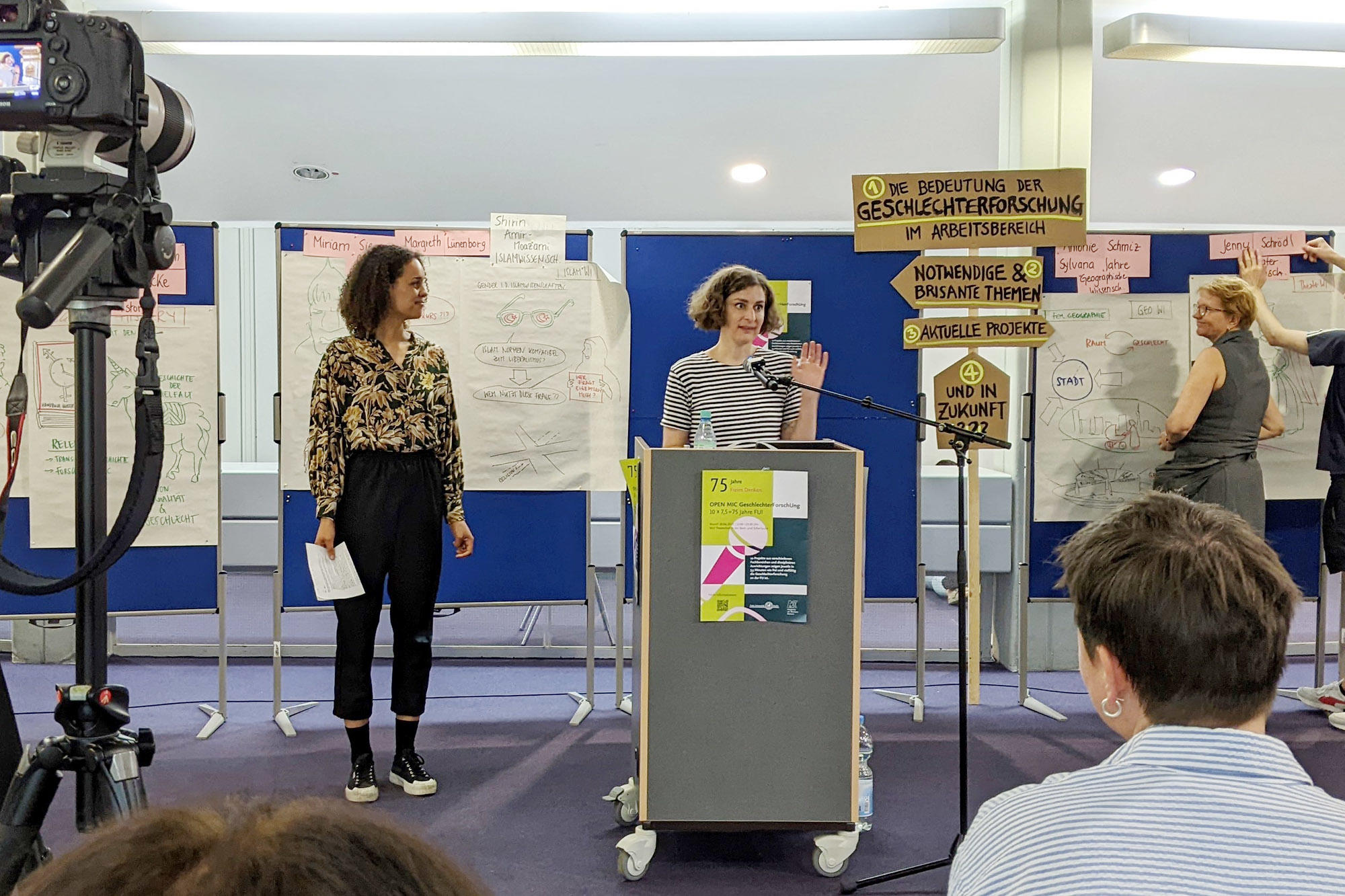 Soziologinnen Bontu Lucie Guschke (links) und Laura Eigenmann