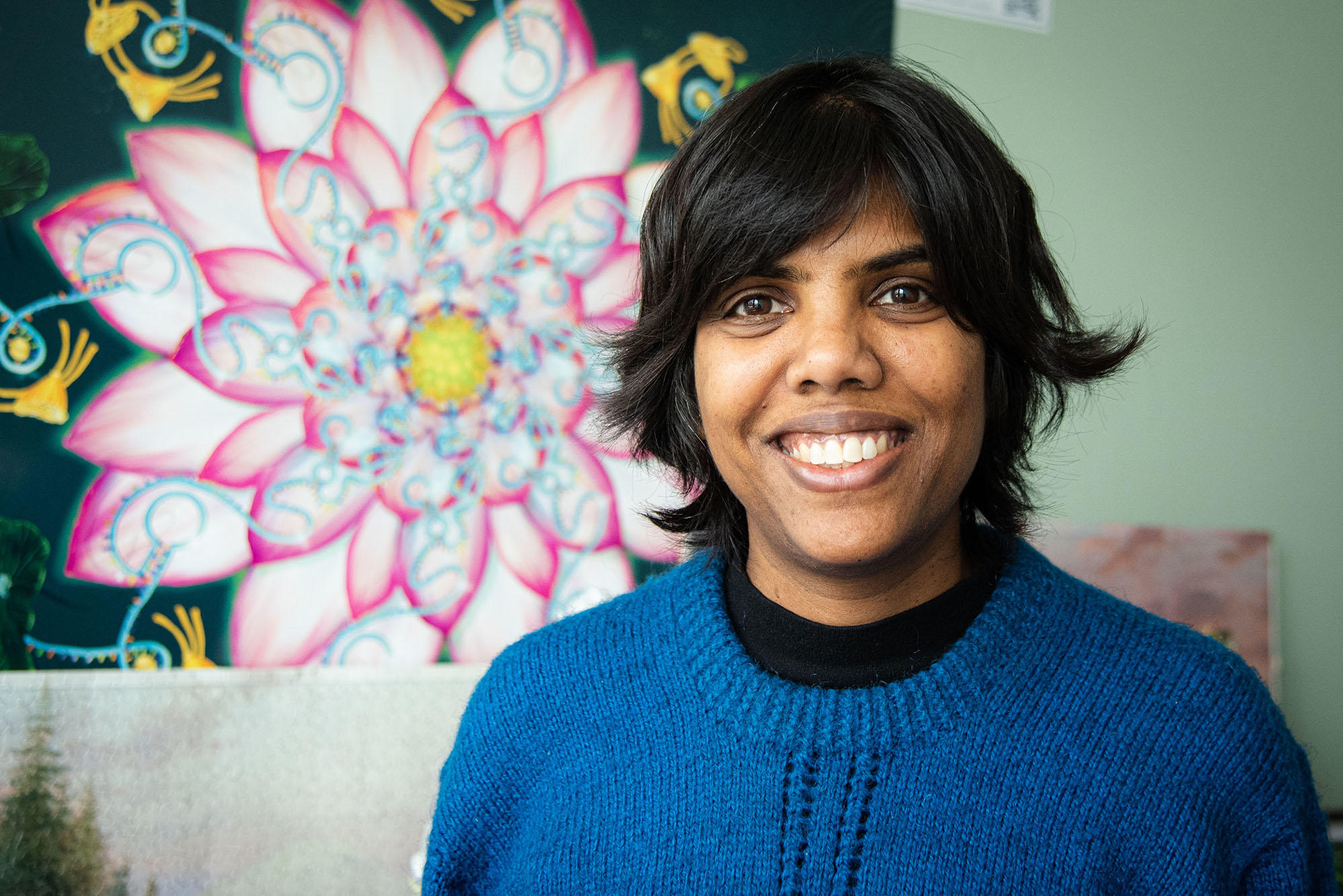 Prof. Dr. Sutapa Chakrabarti forscht am Institut für Chemie und Biochemie zum mRNA-Stoffwechsel.