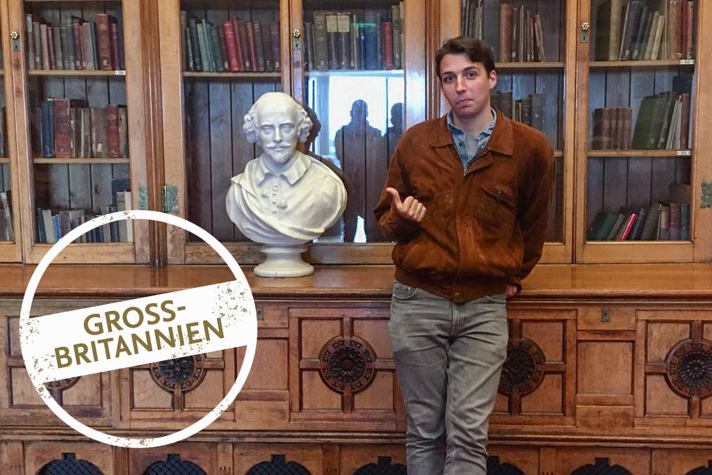 Shakespeare mit Stempel deutsch