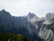 Über den Wolken: Sonja Poschenrieders erste Wanderung begann in Kranjska Gora, im äußersten Nordwesten Sloweniens.
