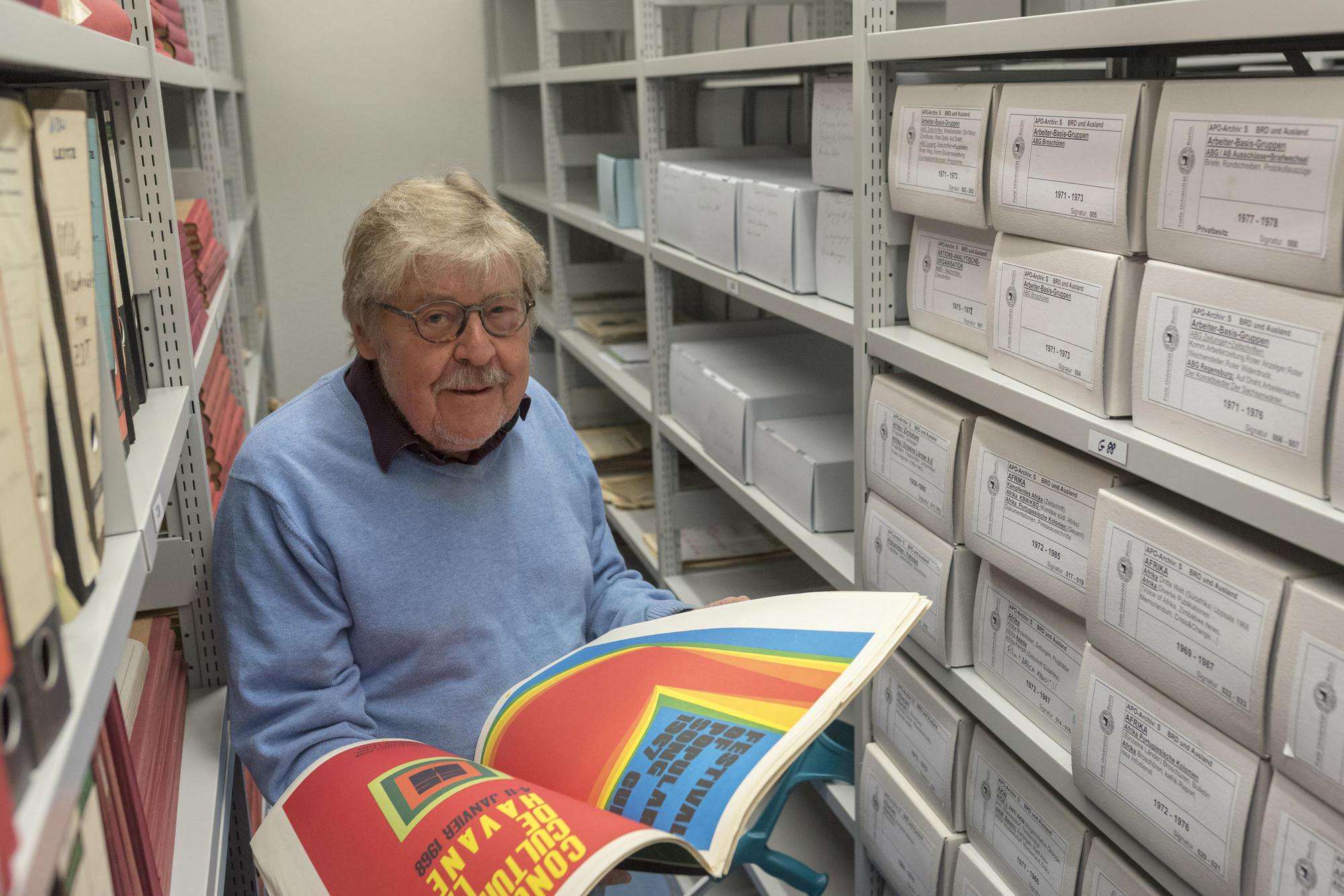 Seit 1958 mit der Freien Universität Berlin verbunden: Der Soziologe Dr. Siegward Lönnendonker wurde am 18. April 80 Jahre alt.