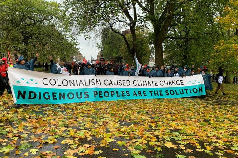 Proteste auf dem Gelände der Konferenz wurden auf der Glasgow-Konferenz stark reguliert, berichtet Merle Bruske.