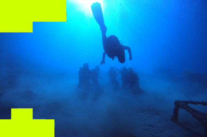 A dive in the Red Sea near the port city of Aqaba formed part of the marine physiology internship for six students from Freie Universität Berlin.