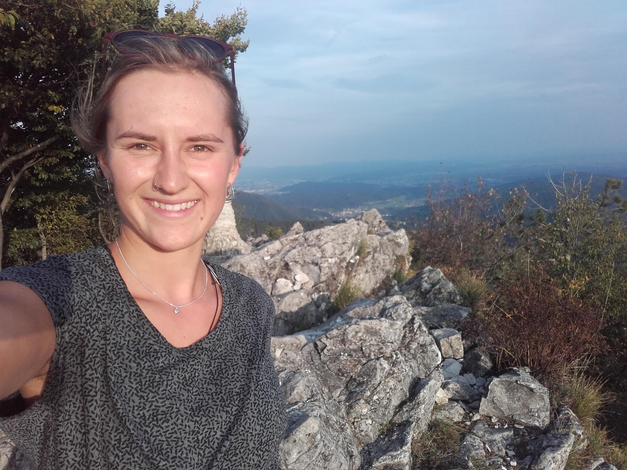 The Grmada hill in the northern part of Ljubljana offers a beautiful view.