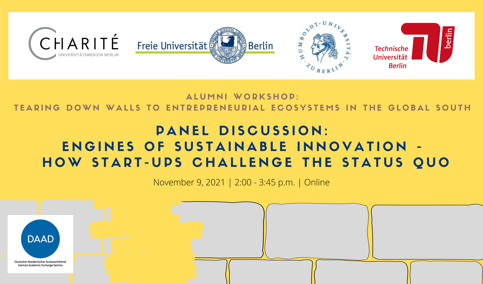 Panel: Engines of Sustainable Innovation - How Start-ups Challenge the Status Quo