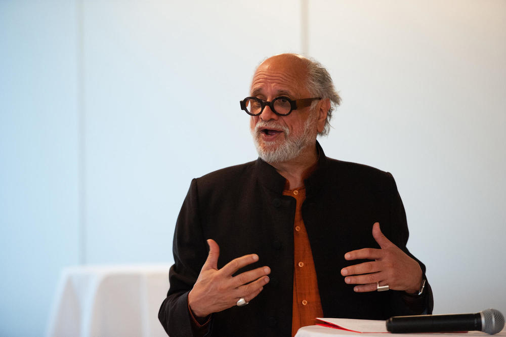 Cultural theorist, Homi K. Bhabha, Harvard University, holds the keynote speech.
