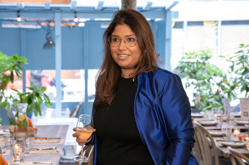 New York based alumna Priya S. Nayar helped the FU Berlin Alumni Team to organize and host the event