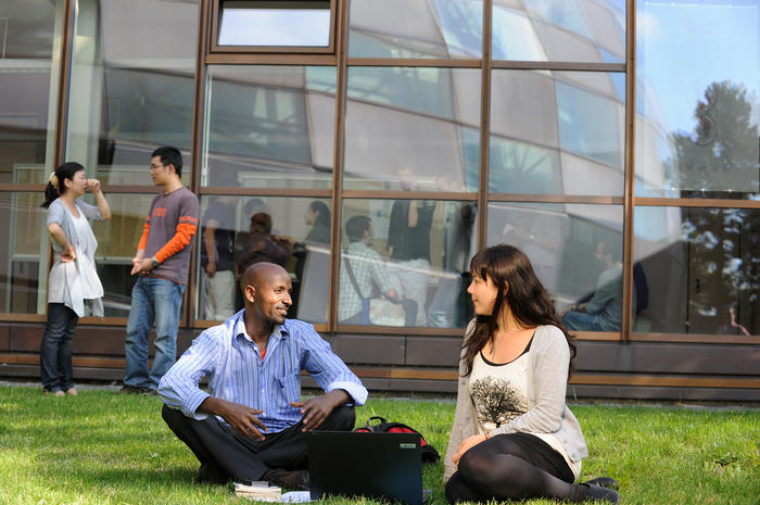 In Front of the Philological Library