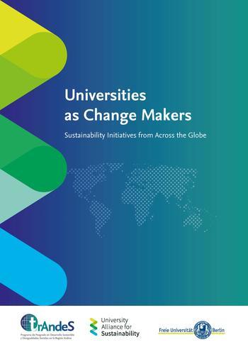 Cover Brochure "Universities as Change Makers"