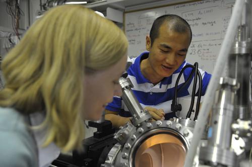 Wissenschaftler an der Freien Universität Berlin