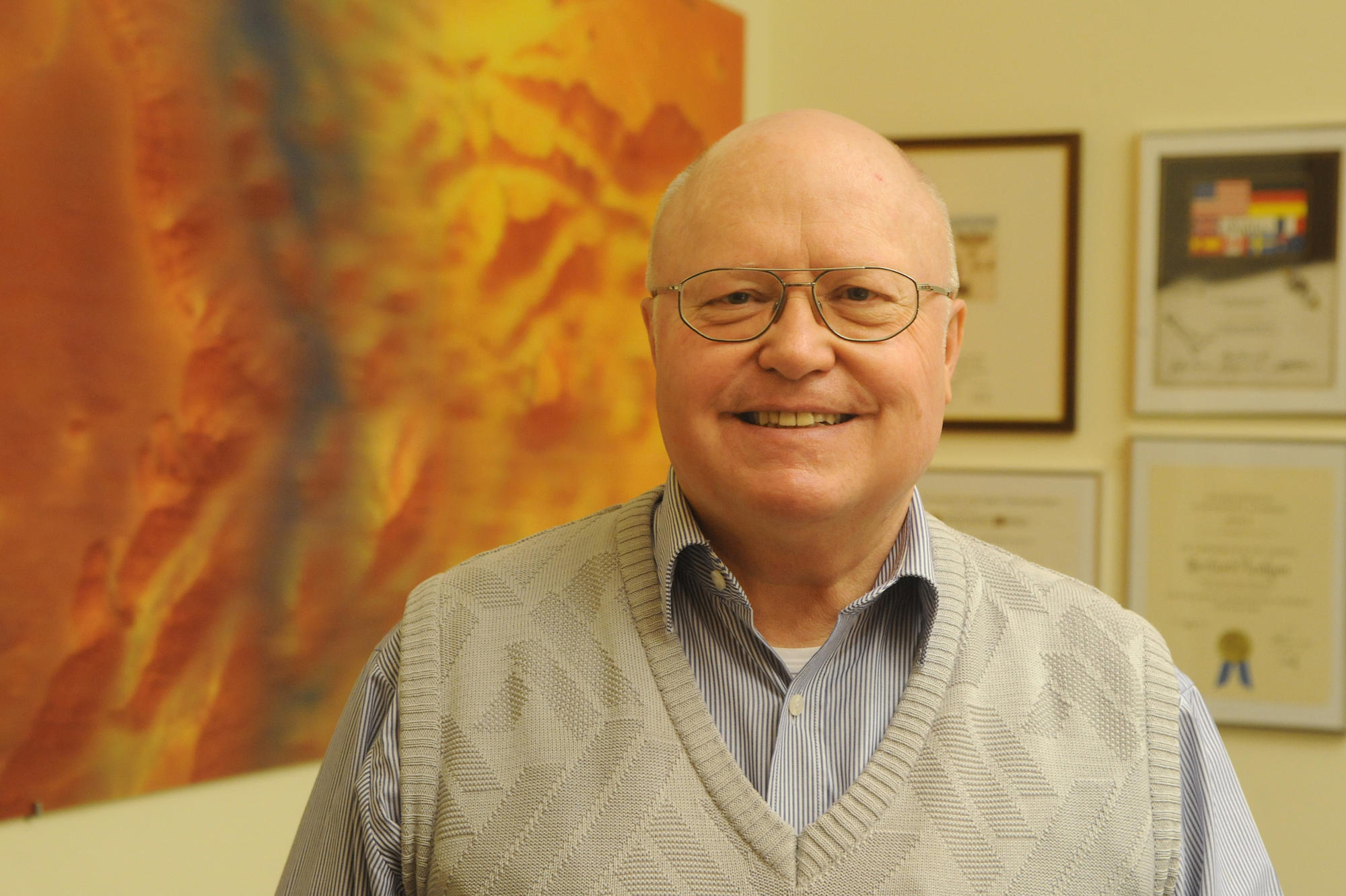 Ein leidenschaftlicher Forscher: Professor Gerhard Neukum.