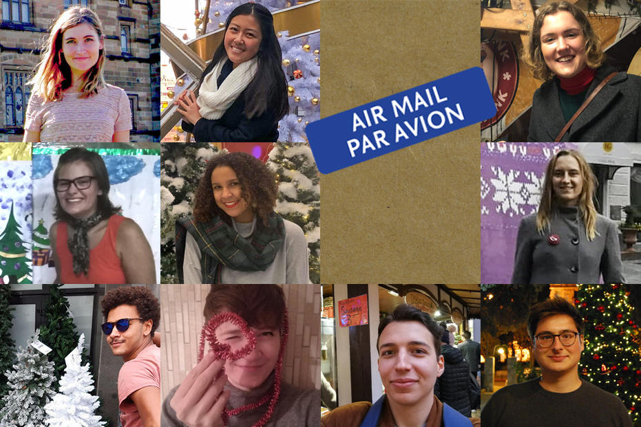 Studentische Weihnachtsgrüße aus aller Welt!