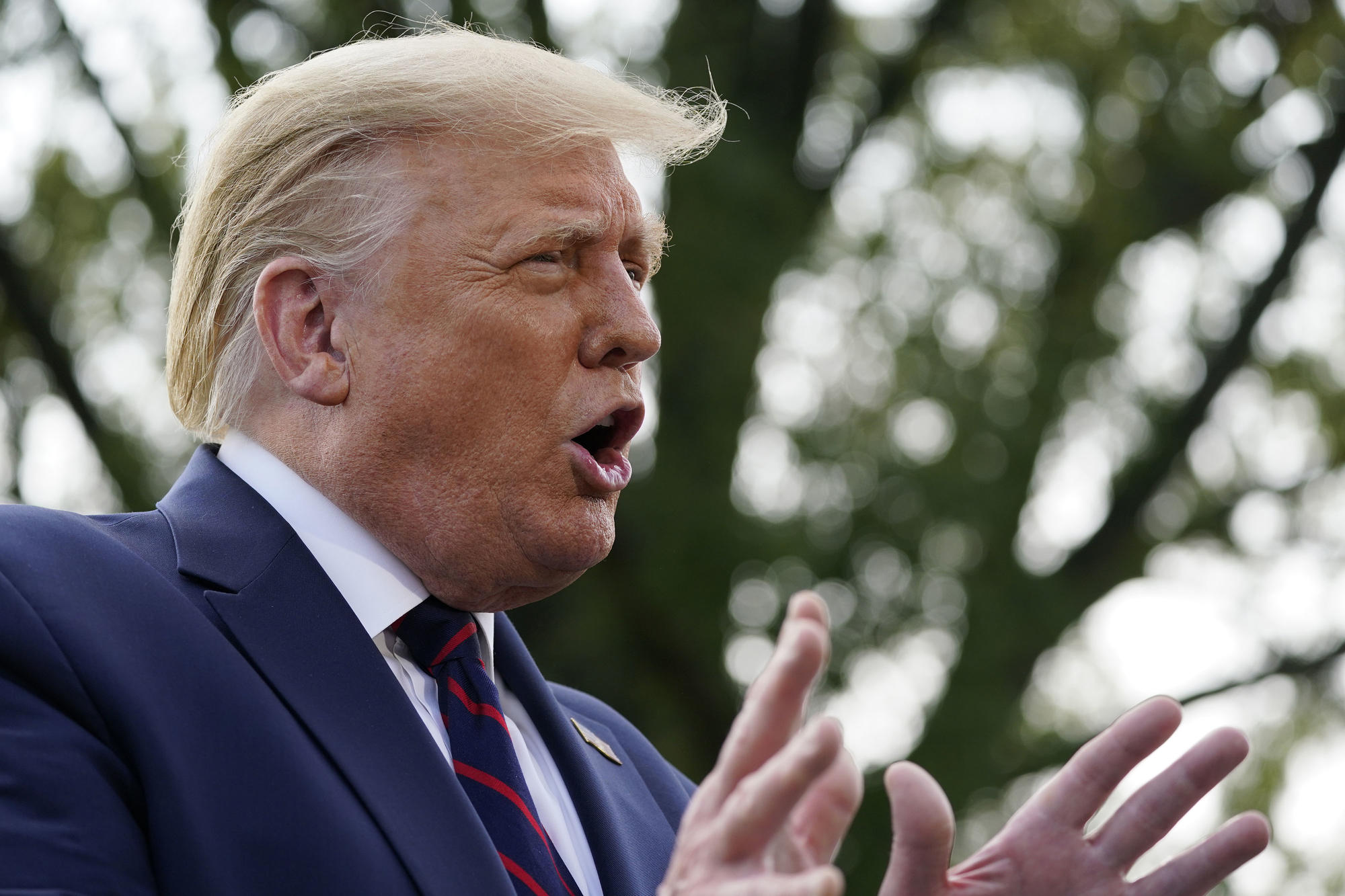 Amtsbonus? Präsident Donald Trump.