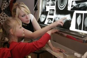 Tierisch spannend geht es auf dem Campus Düppel zu: Veterinäre zeigen, wie Tiere unter ihrem Fell aussehen.