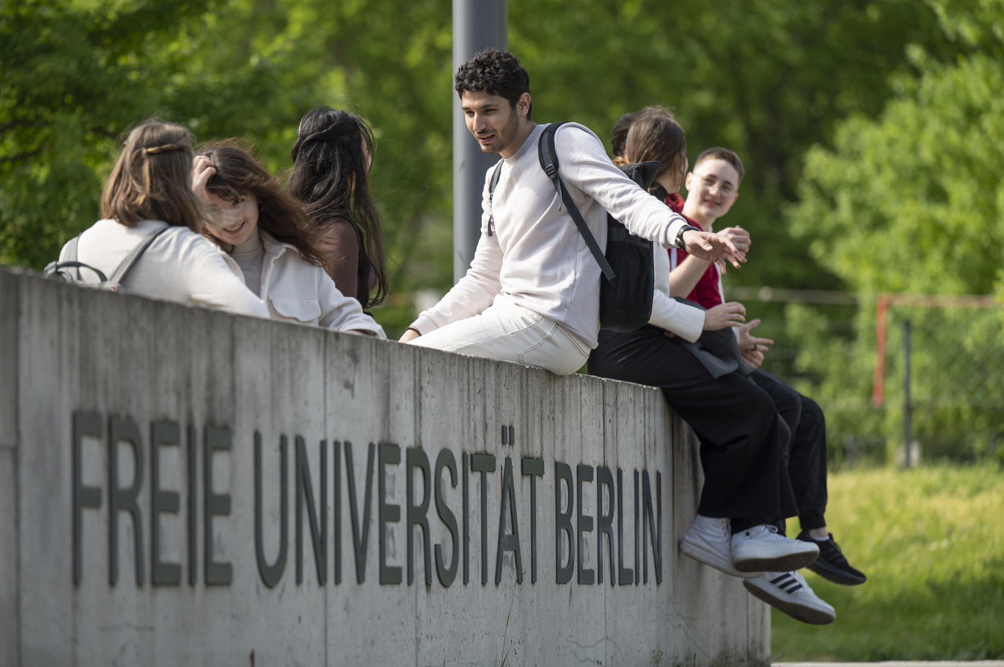 Studierende der Freien Universität Berlin