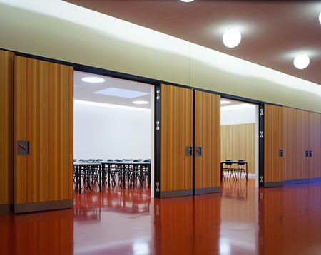 Blick in den innen liegenden Seminarraum 3