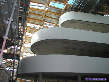 Die Baustelle im Januar 2005