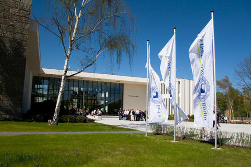 Der Henry-Ford-Bau am Tag der Wiedereröffnung