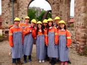 ZDS-Studierende besuchen im Rahmen einer Sommerschule an der Europäischen Akademie Otzenhausen gemeinsam mit Studierenden des DAAD-Zentrums in Seoul die Dillinger Hütte.