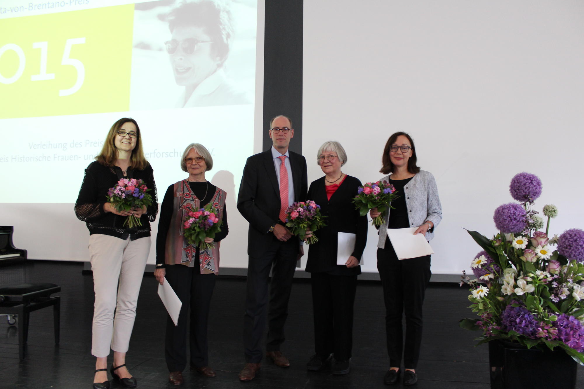 Gemeinsames Bild der Preisträgerinnen