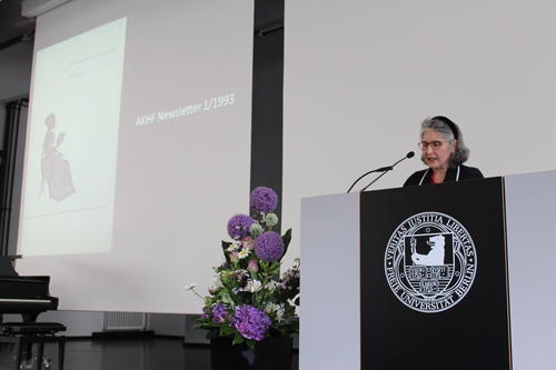 Laudatio durch Prof. Lorraine Daston