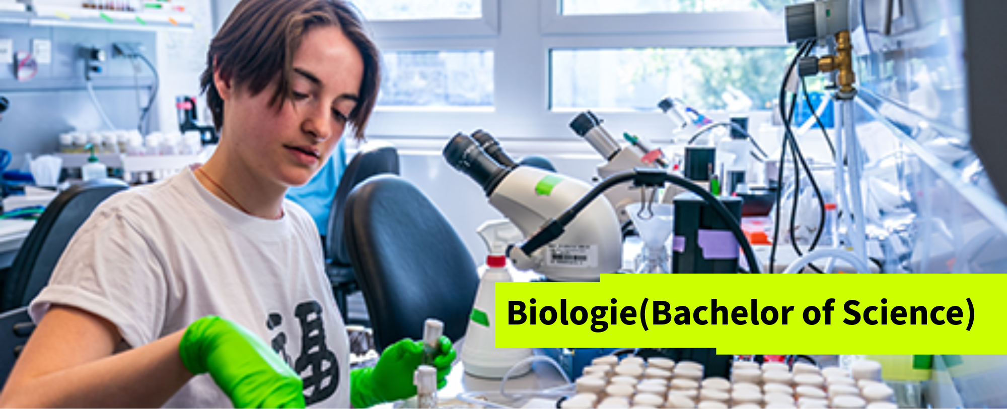 Viel Praxis in der Biologie