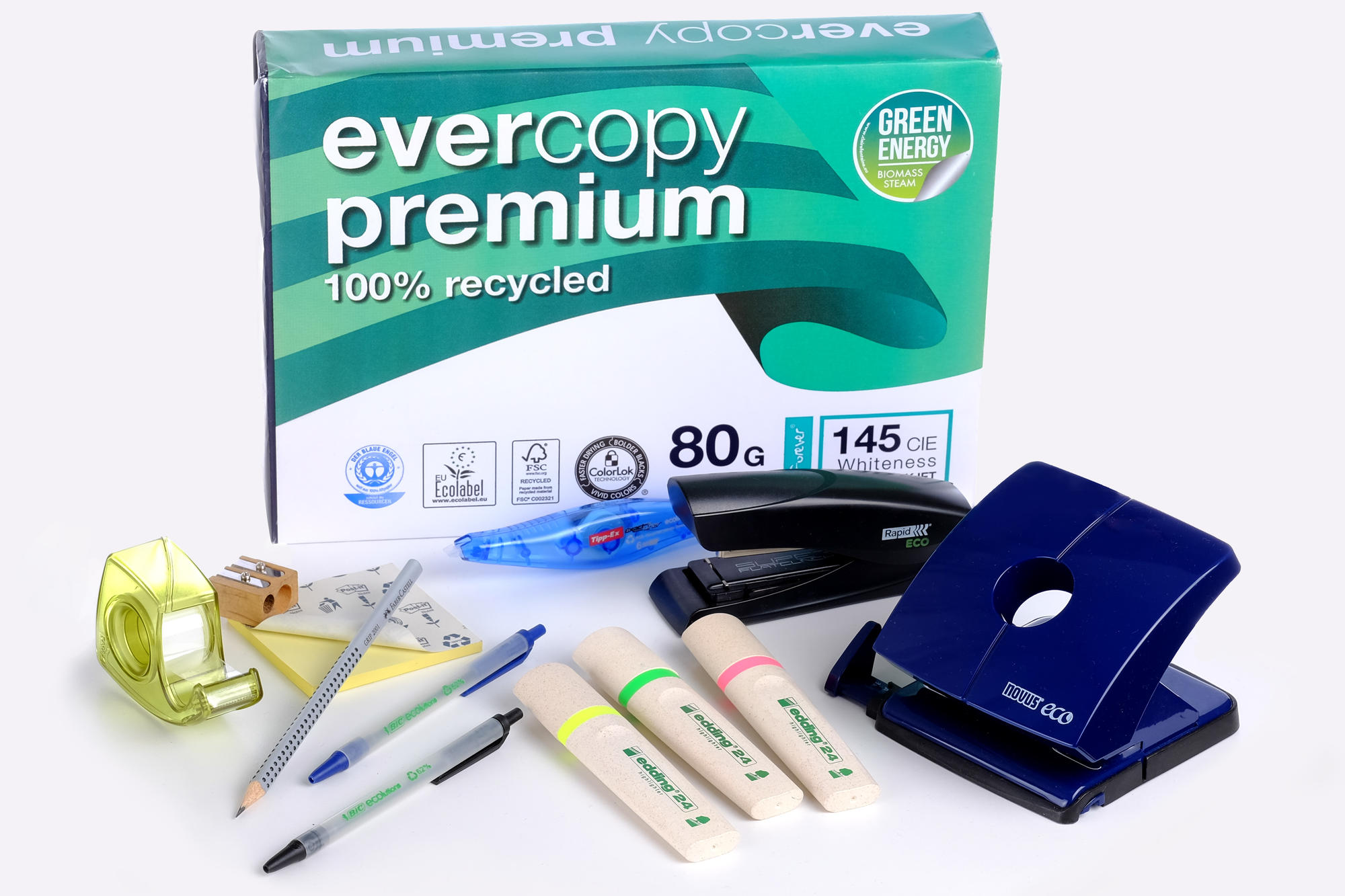 Nachhaltige Büroartikel