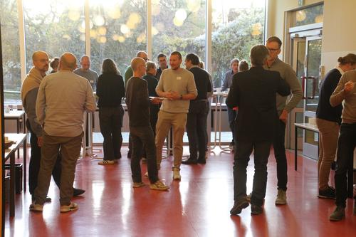 Pausengespräche beim 4.Erfahrungsaustausch Akzeptanzforschung