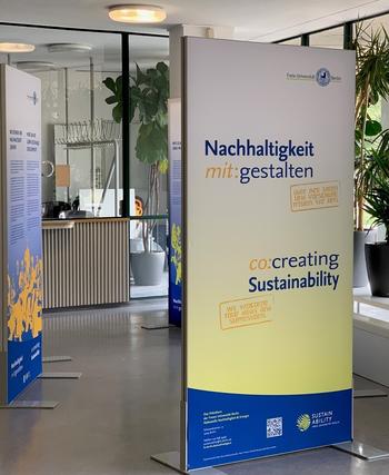 Wanderausstellung "Nachhaltigkeit mit:gestalten"