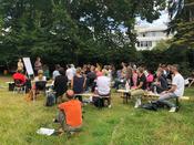 Bei der Fortbildung am 16. August 2021