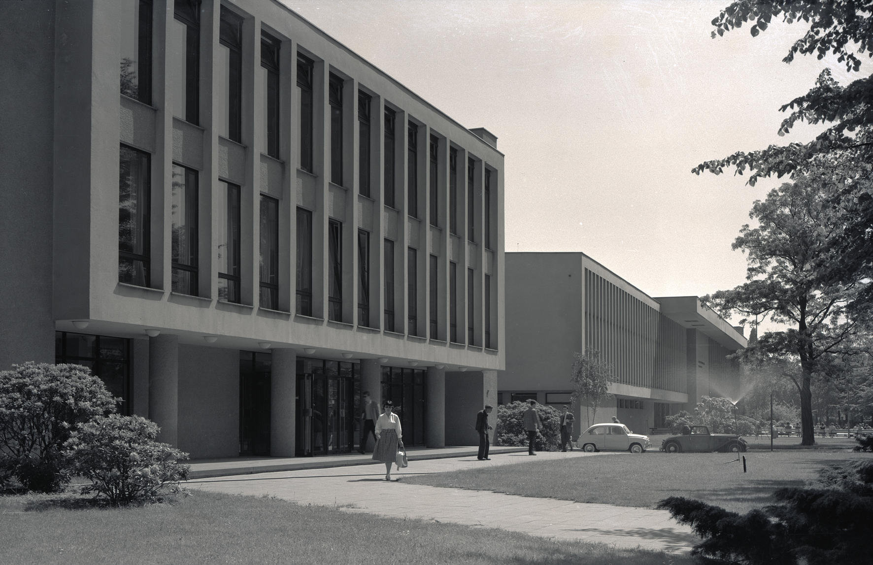 Die Zentralbibliothek kurz nach der Eröffnung