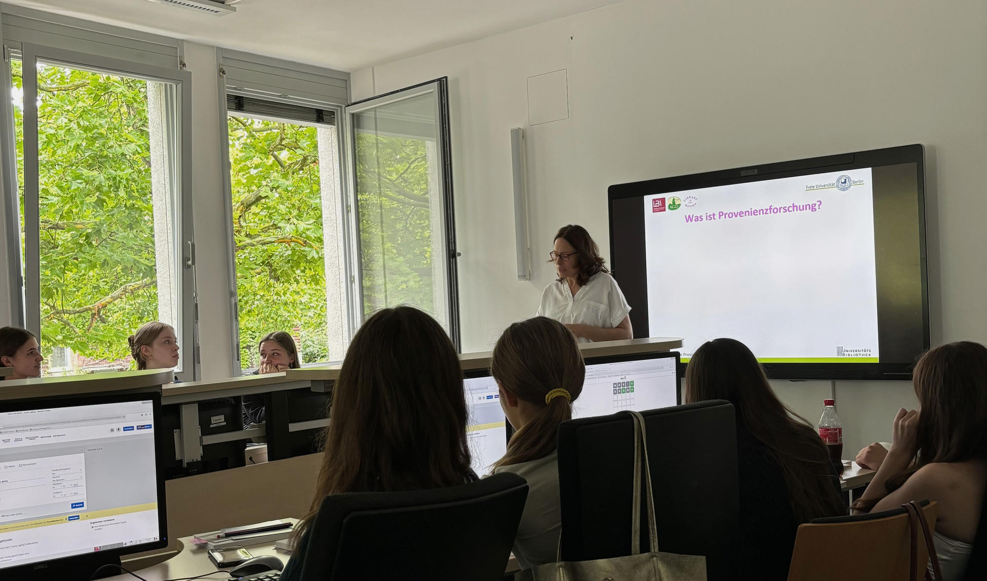 Vortrag Provenienzforscherin Susanne Paul, UB.