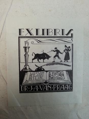 Exlibris van Prag