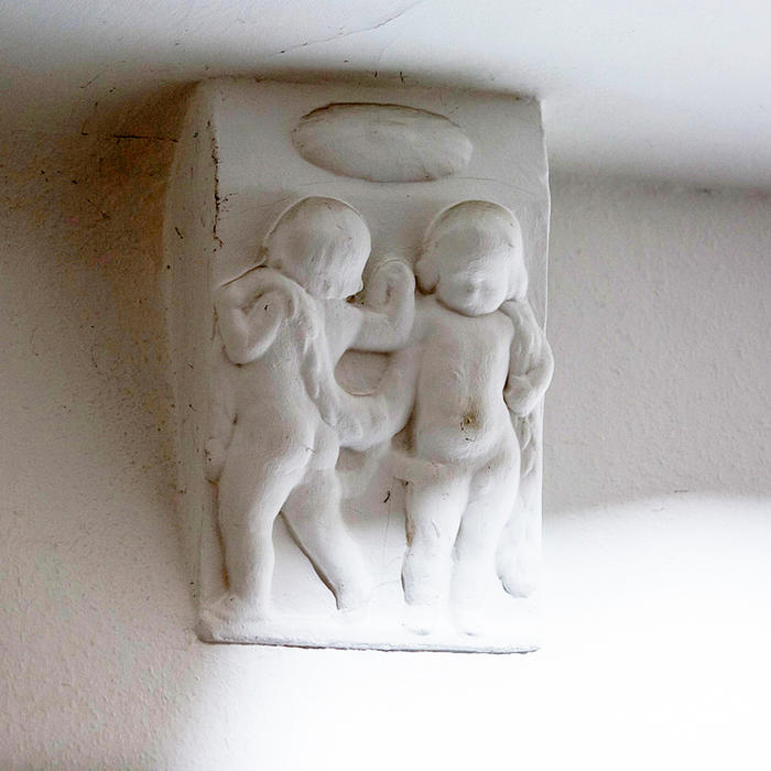 Aufwendig gestaltete Innenräume des Gebäudes